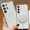 Магнитный Чехол Для Magsafe Для Samsung S25 S24 S23 S22 S21 S20 FE Plus Note 20 Ultra A55 A54 A35 A15 A06 A16 A26 A36 A56 5G Чехол