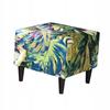 Pouf Footrest Seat Ari Print Family Furniture