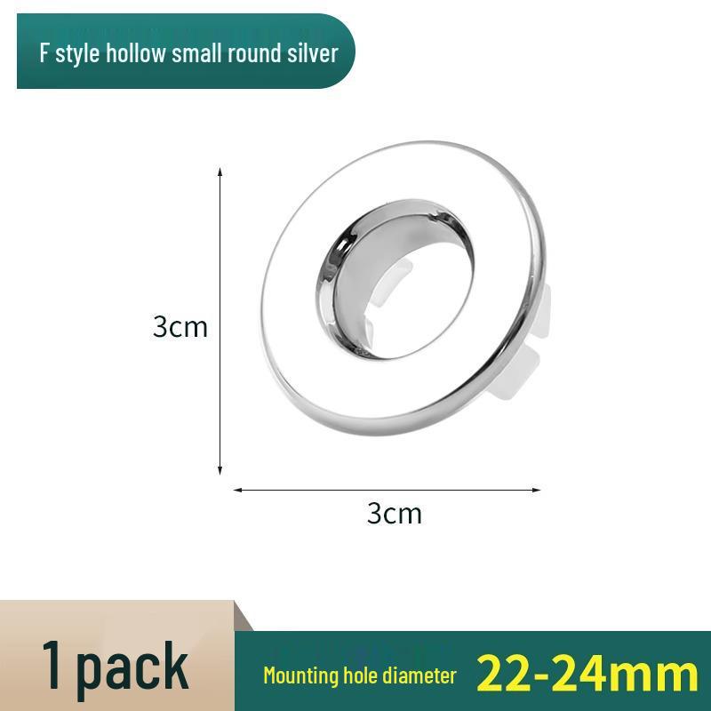 Универсальная керамическая крышка переливного отверстия и пробка для раковин ванной/кухни
