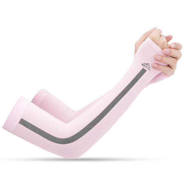 Рукава Нарукавники для езды на велосипеде Универсальные Ледяной шелк Солнцезащитный крем УФ-защита Дышащий Спорт на открытом воздухе