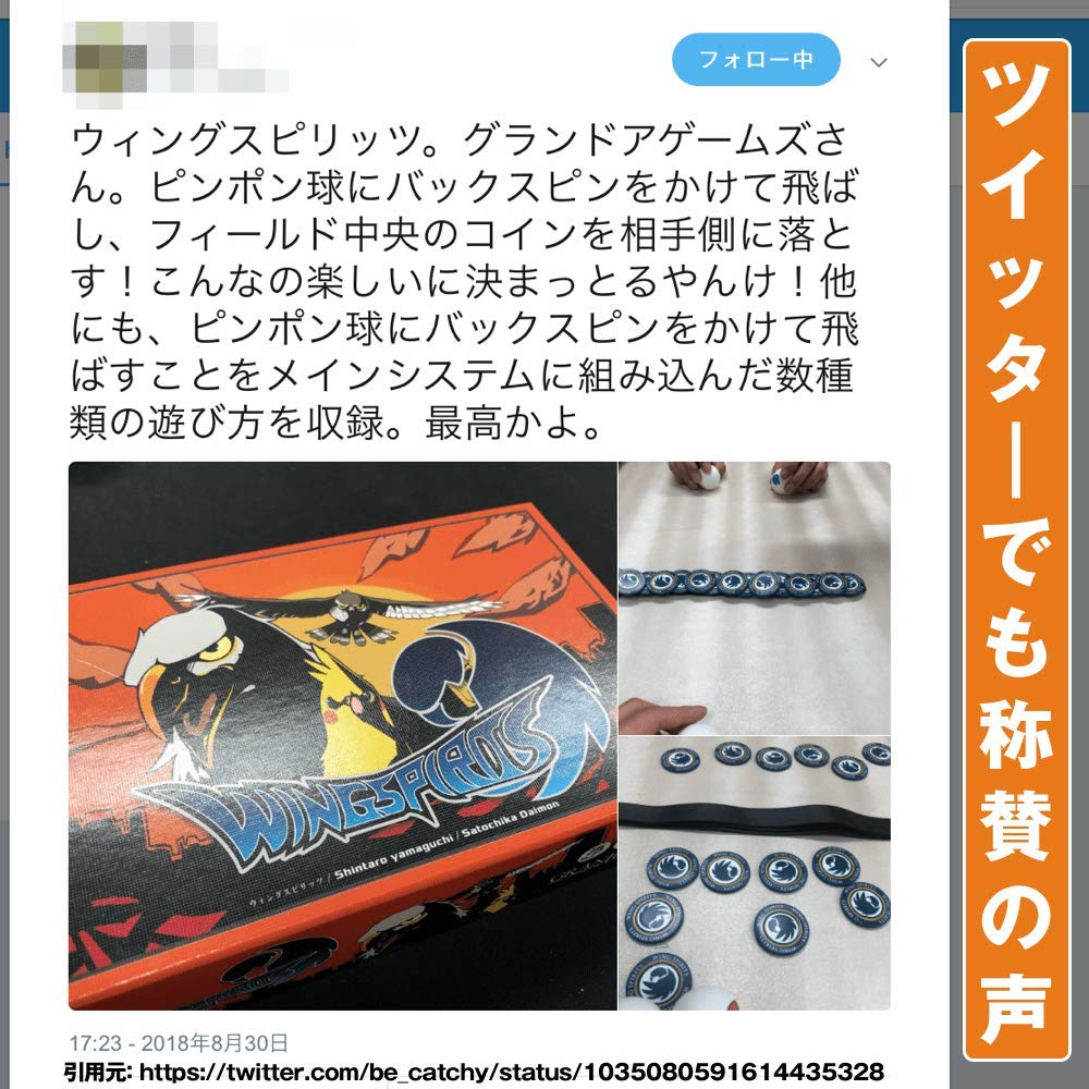 Wing Spirits Action Toy Board Game for Kids and Includes Official Table Tennis Powerful Daruma and Penalty Adults. Balls, Backspin, Coin-operated