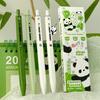 Panda Press Neutral Pen Bullet Student Quick Dry Brush Pen Large Capacity Ink Pen Signature Black Pen