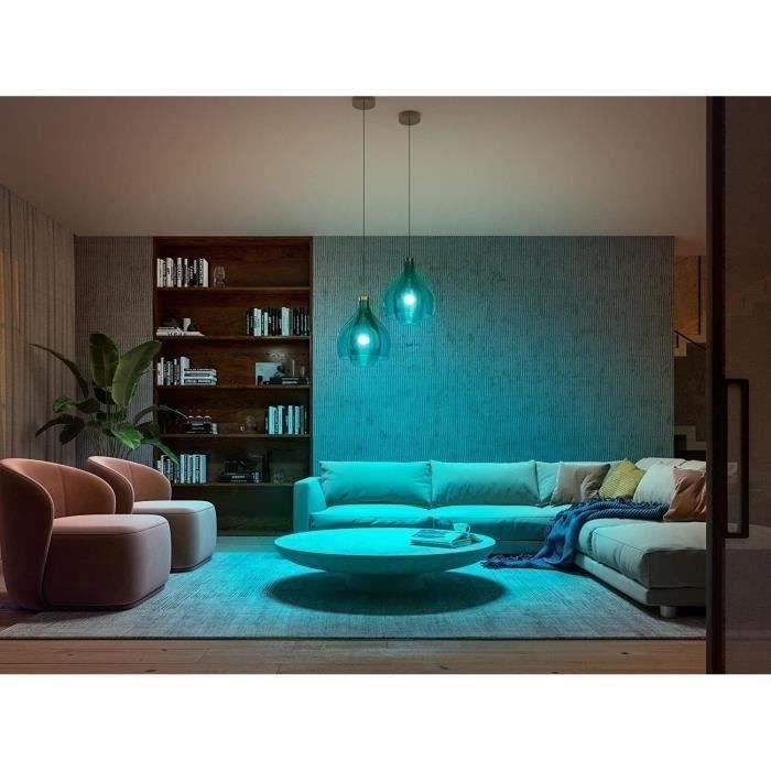 Умные лампочки Philips Hue, набор из 2 лампочек White & Цветная атмосфера стандарт E27 75 Вт