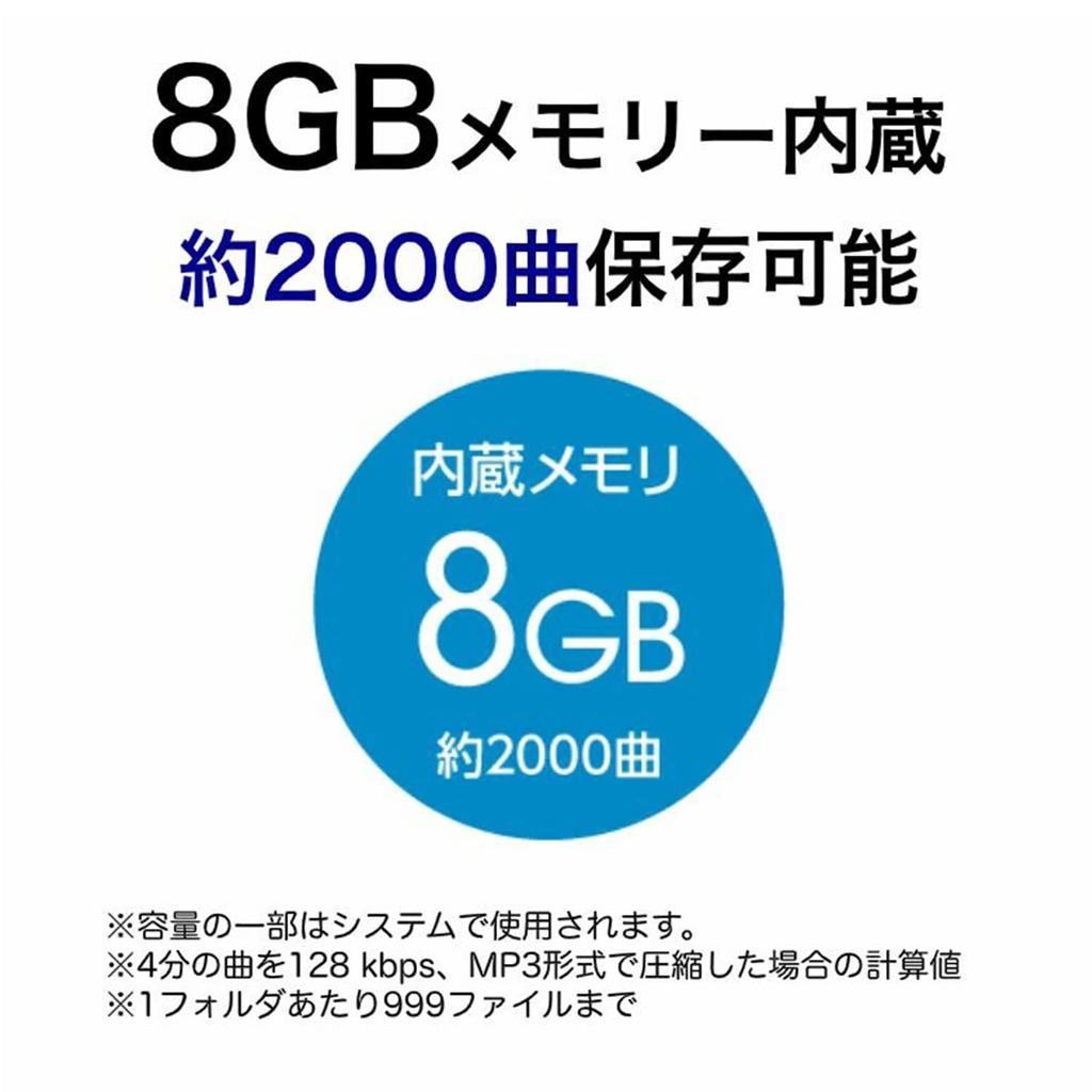 Зеленый дом MP3-плеер 8 ГБ диктофон на батарейках не требует зарядки радио записываемая музыка черный GH-KANADBT8-BK