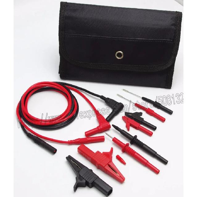 PEN plug Cord bed nails clip Piercing Clips Test Leads (Fit TL26A )Needle Teeth Alligator Clamp Crocodile for Multimeter Meter