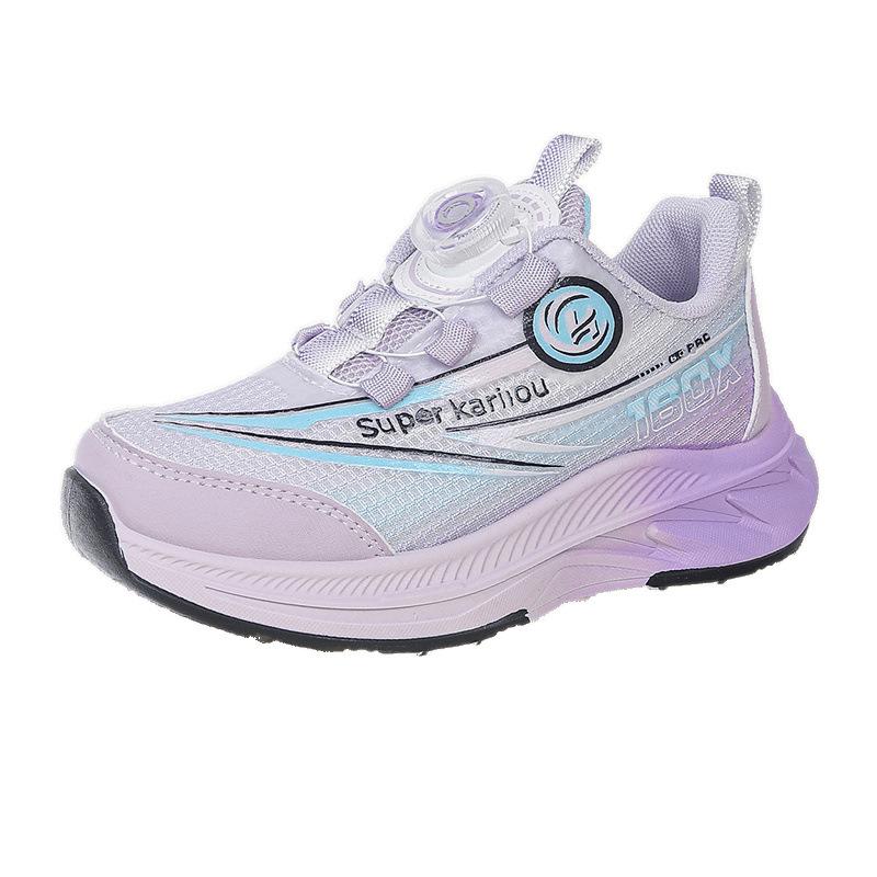 Кроссовки для мальчиков 2025 новая весна дышащие детские кожаные кроссовки для девочек среднего и старшего возраста повседневная обувь