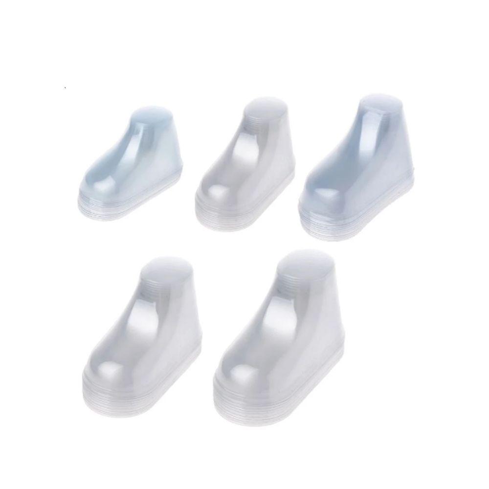 Пластиковая поддержка обуви, прозрачная форма для обуви, прозрачные носки для малышей, детские ножки, дисплей для обуви, деревья