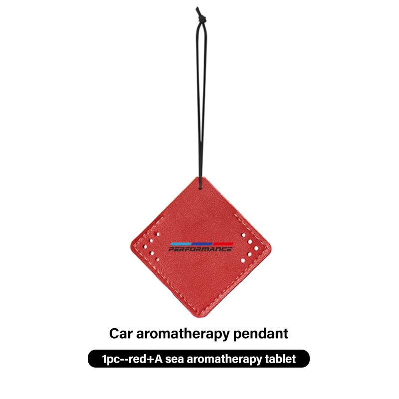 BBIZ5 Car Air Freshener Aromatherapy Piece Hanging Perfume Pendant For BMW Performance M E87 E30 E46 E28 F35 G20 E93 F20 X3 X