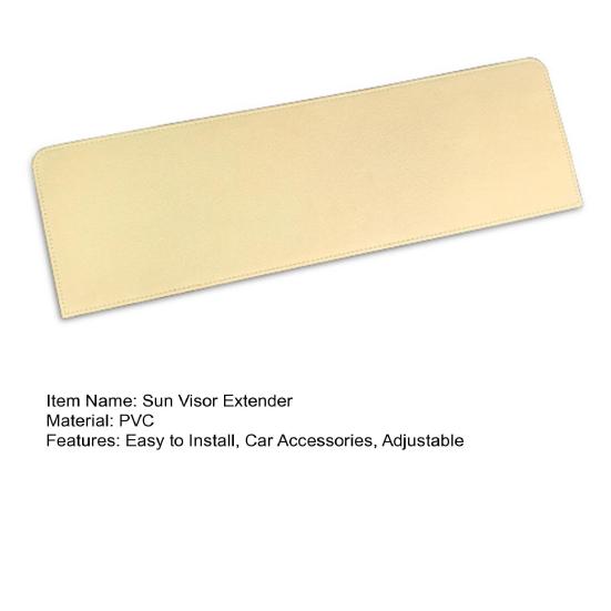 Пристегивающийся удлинитель солнцезащитного козырька для водителя и пассажира, переднее сиденье, антибликовый козырек, блокирующий УФ-лучи, удлинитель солнцезащитного козырька, универсальные автомобильные аксессуары