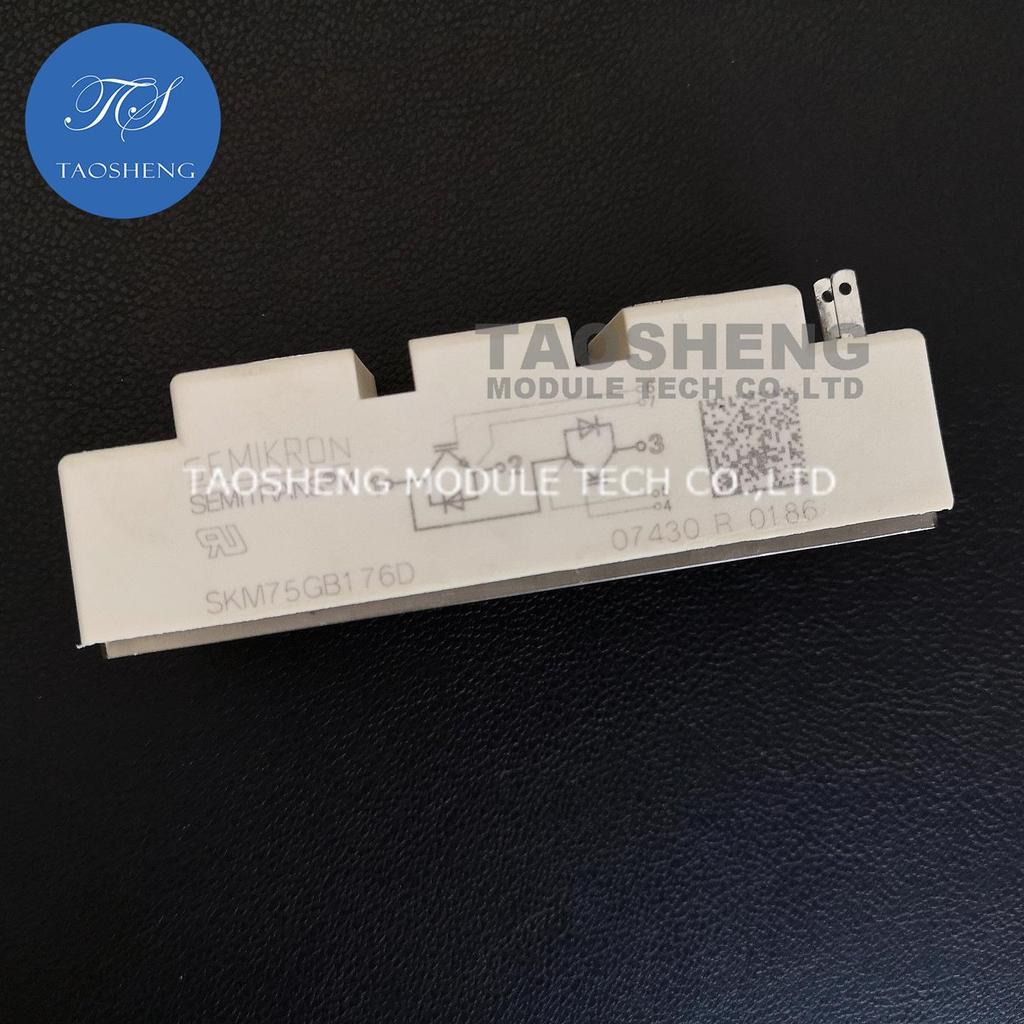 1PCS SKM75GB176D 75A/1700V New and Original IGBT (TAOSHENG) MODULE #TS027