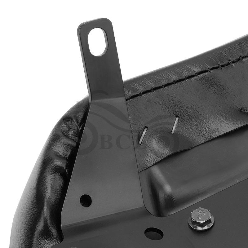Black Leather Rear Seat Cushion for Victory Judge 2003-2017 Motorcycle