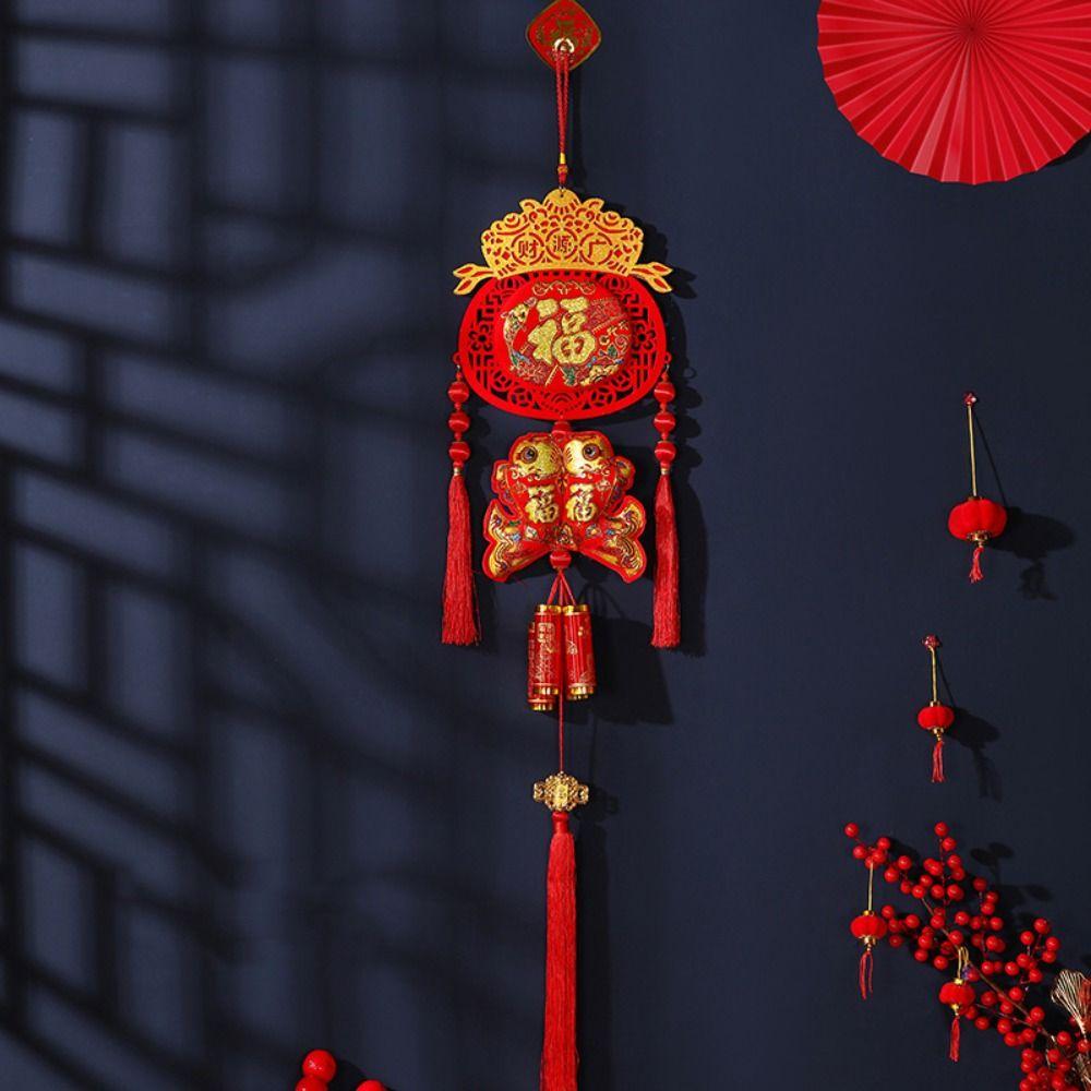 Hanging Lucky Bag Pendant Chinese New Year Spring Festival Ornament Home Decor