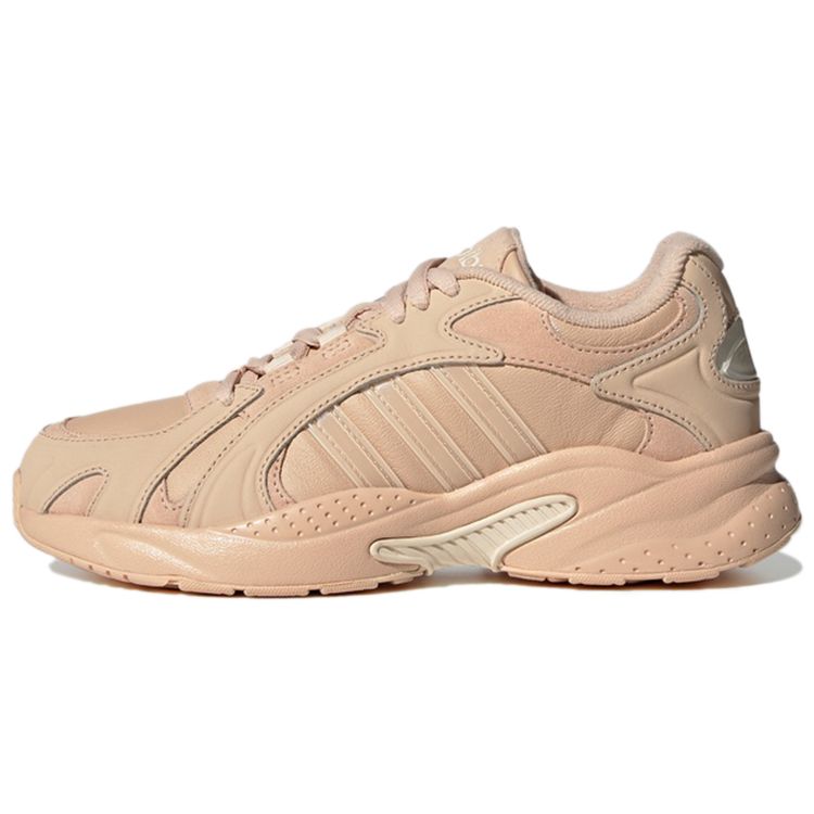 Adidas Neo Crazychaos Shadow 2.0 Кожа Сетка Замша Круглый Носок Шнуровка Прочные Низкие Кроссовки Папины Кроссовки Женские Кроссовки Светло-Розовый GX3827