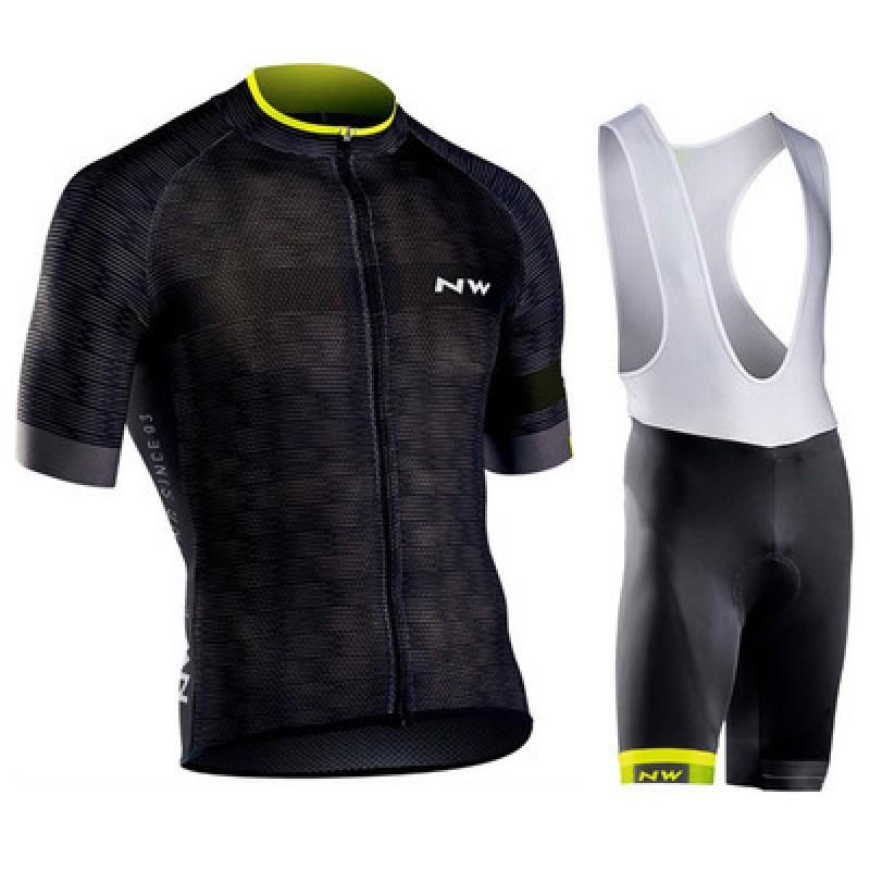 Mens Cycling Jersey Set Short Sleeve Breathable Quick-Dry Mountain Road Bike Apparel Sportswear