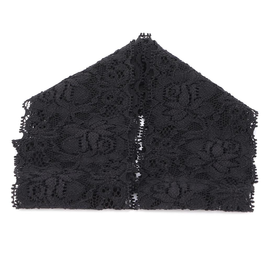 Lace Ribbon Clothing Accessories Decorating Crafts DIY Materials 10 Yard 6cm Width Black