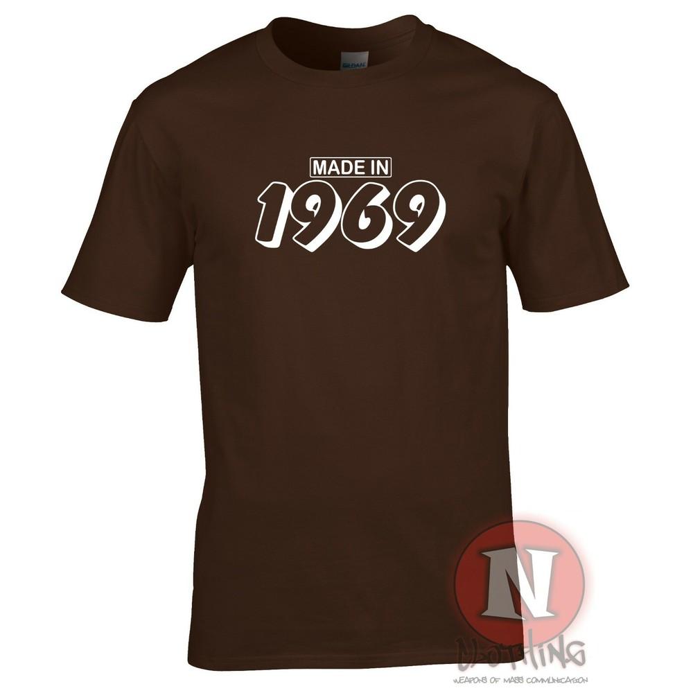 Made In 1969 TShirt Birthday Celebration Present Gift Funny Party Teeshirt