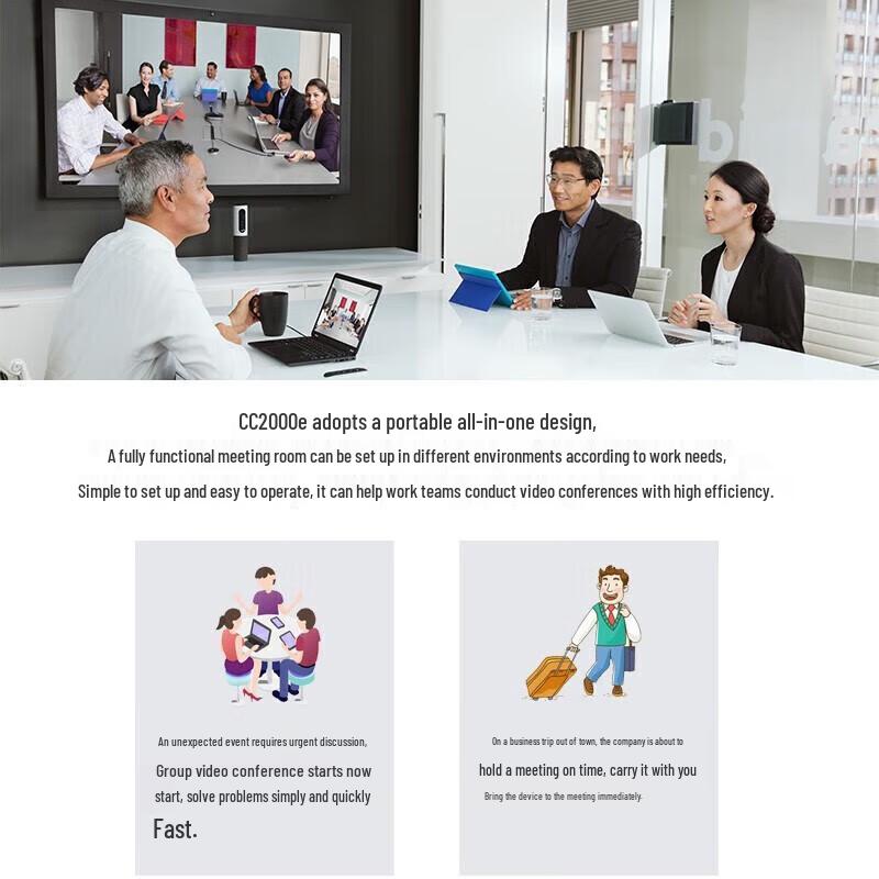 Logitech CC2000e Portable Video Conference Camera