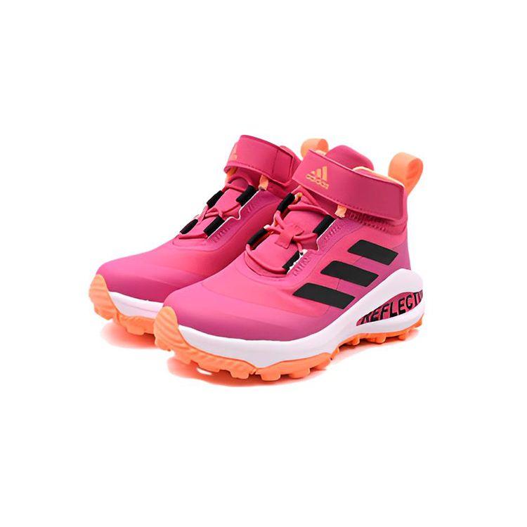 Adidas FortaRun ATR EL K Team Real Magenta Kids Sneakers Pink Core-Black Beam-Orange GZ1807