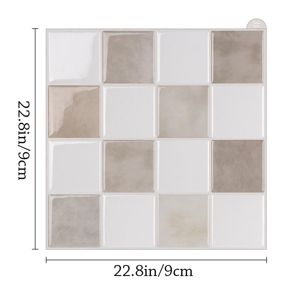 Водонепроницаемые самоклеящиеся наклейки на плитку для стен, маслостойкие, против загрязнений, влагостойкие, сделай сам, наклейка для плиты