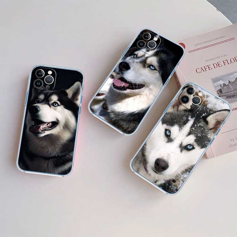 RE36 Husky Puppy Dog Phone Case for Motorola Moto G10 G20 G30 G31 G32 G34 G35 G41 G42 G50 G51 G52 G55 G60 G60S G62 G71 G72 G75