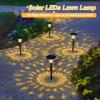 Solar LEDs Lawn Lamp Outdoor Landscape Decoration Waterproof Solar-Powered Atmospheres Stake Lights for Pathway/Courtyard/Garden