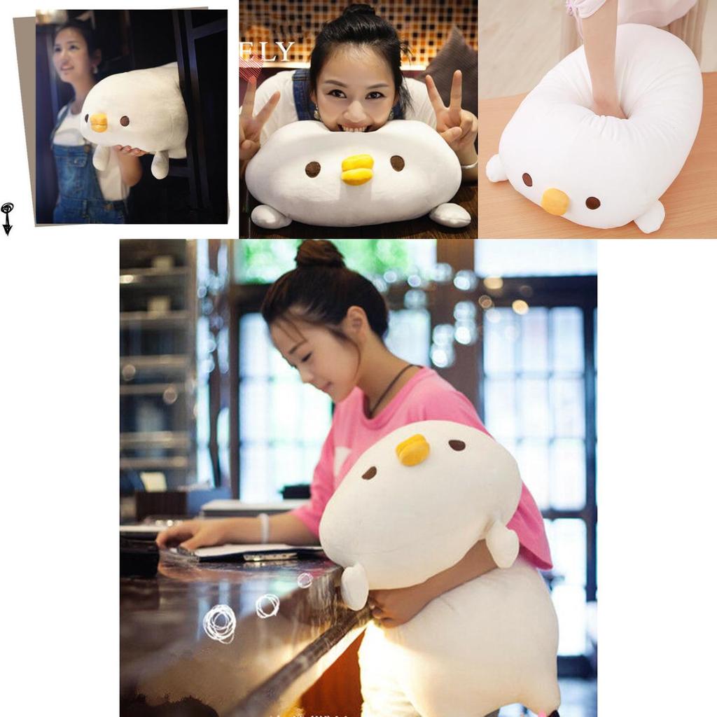 Whimsical 40cm Japanese Chicken Plush Pillow Soft Stuffed Toy For Playful Children