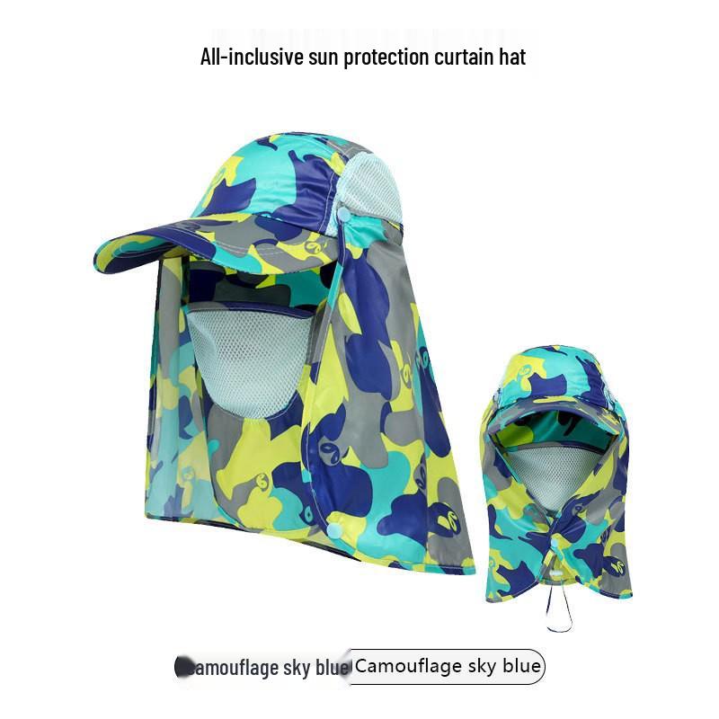 Унисекс шляпа с защитой от УФ-лучей и съемным клапаном – быстросохнущая шляпа от солнца для альпинизма и рыбалки