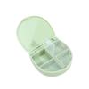 Portable Mini Plastic Pill Box Travel Candy Color Storage Organizer Compact Four Grids Pill Cases Medicine Container