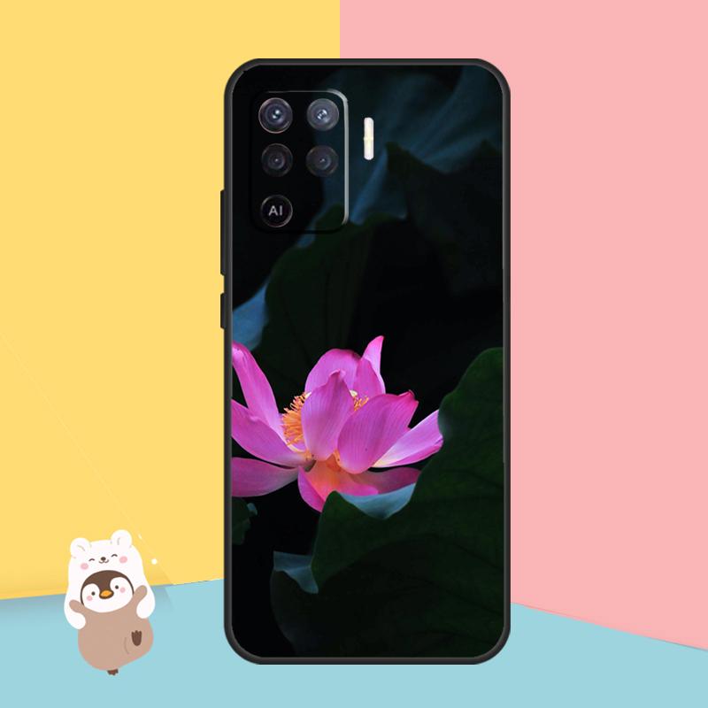 Летний чехол Lotus для OPPO A74 A93 A83 A91 A53S A9 A5 A31 A53 2020 A15 A16 A1K A52 A72 A94 A54, чехол