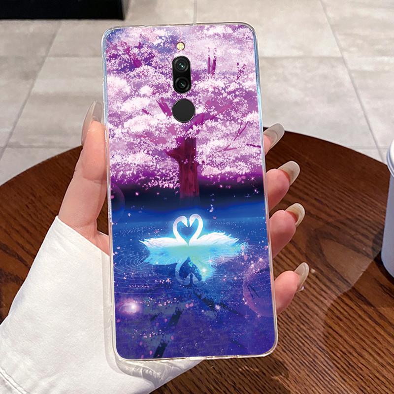 Чехол для Xiaomi Redmi 8 Чехол для Redmi 8A Чехол для Redmi 9 Prime Прозрачный Силиконовый Мягкий ТПУ Задняя крышка Милый Кролик Кошка Динозавр Чехол для телефона