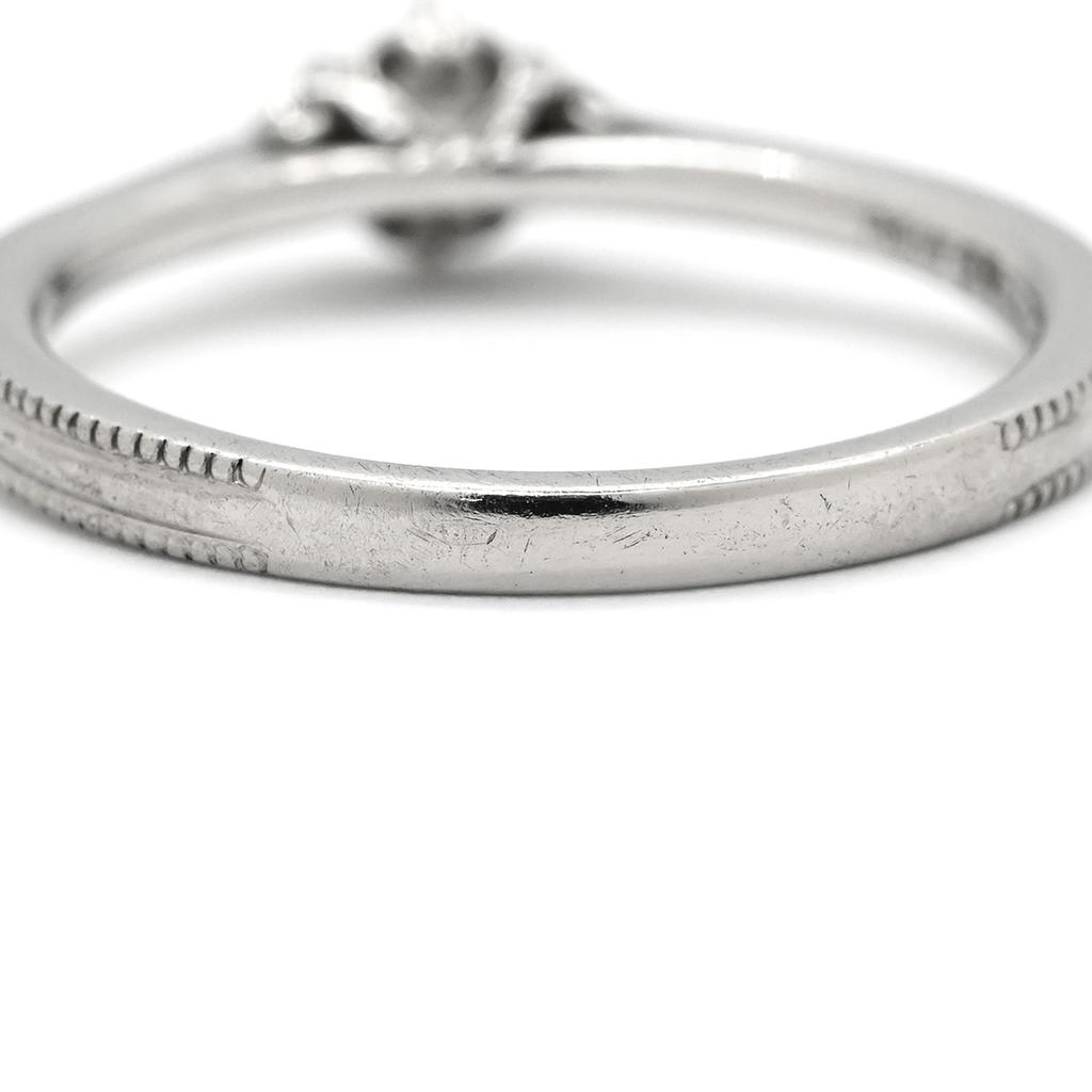 NON BRAND - Trilogy Diamond H VS2Ring ring Pt950/diamond #9.5(JP Size) Array