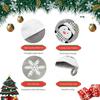 2025 Christmas Stockings for Cheerful Celebrations Grey Xmas Tree Ornament with Candy Bag Holiday Gift Decoration