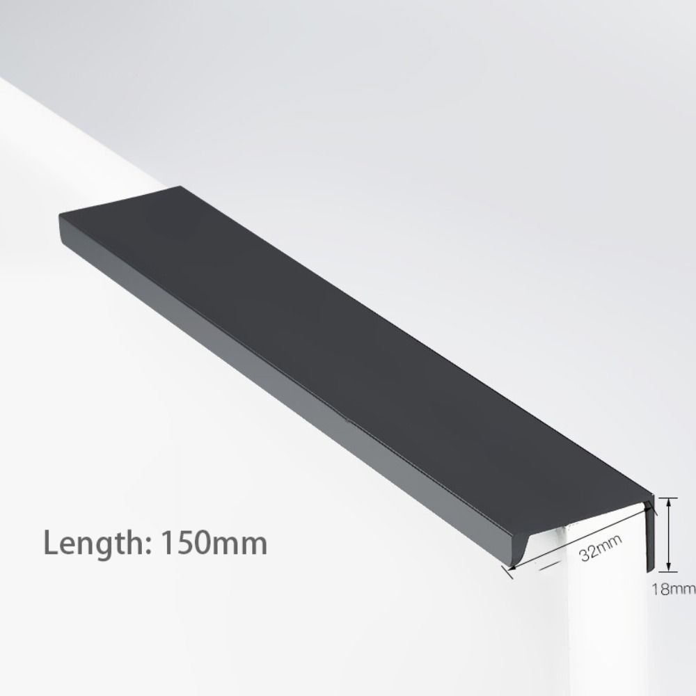 Врезная скрытая ручка для шкафа, мебельная фурнитура, ручки для шкафа, новая ручка для гардероба