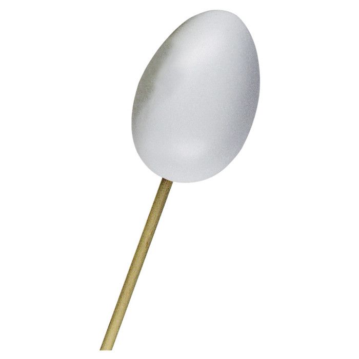 Oeuf en plastique, 18cm ø, cou av. Trou 12 mm