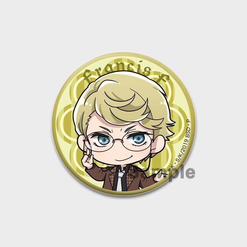 58 мм аниме Бунго Бродячие собаки брошь Манга нагрудный значок аксессуары для одежды шляпа украшение для рюкзака Harajuku значки с героями мультфильмов подарки для фанатов