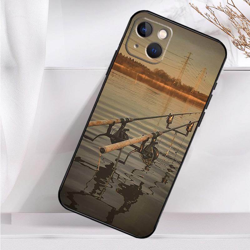 Чехол для телефона с рыболовными снастями для iPhone 16 15 14 12 11 13 Pro Max 7 8 Plus X XR XS Max 13 12 Mini Cover