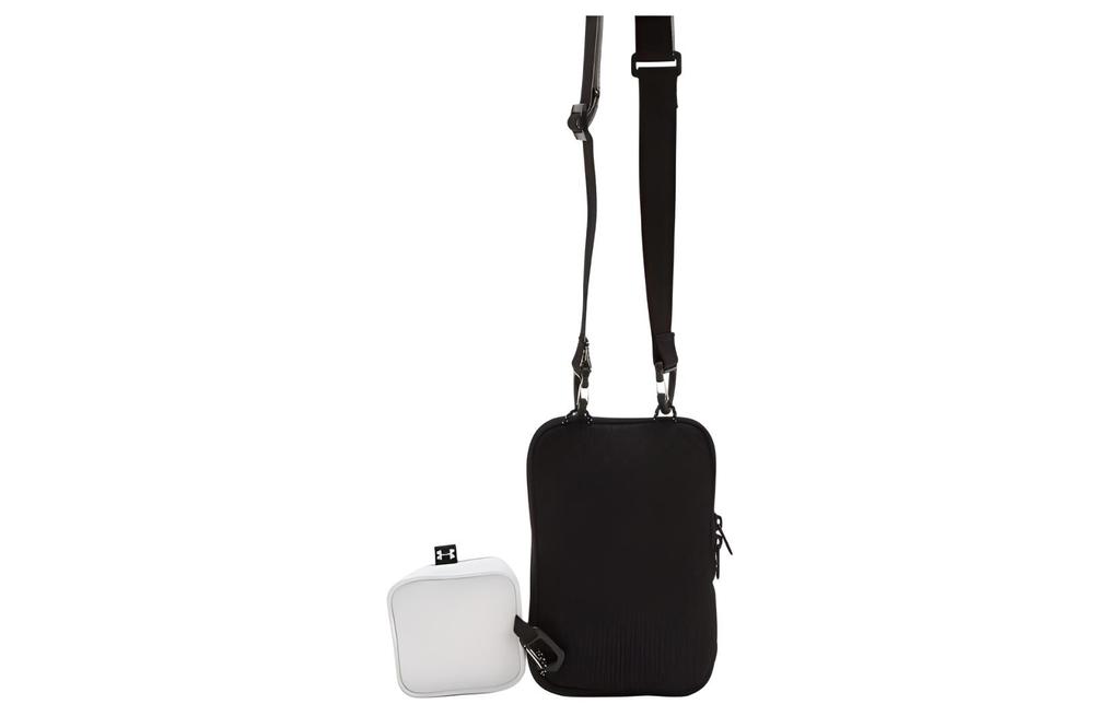 Under Armour Polyester Shoulder Bag, Crossbody Bag Small Unisex Black