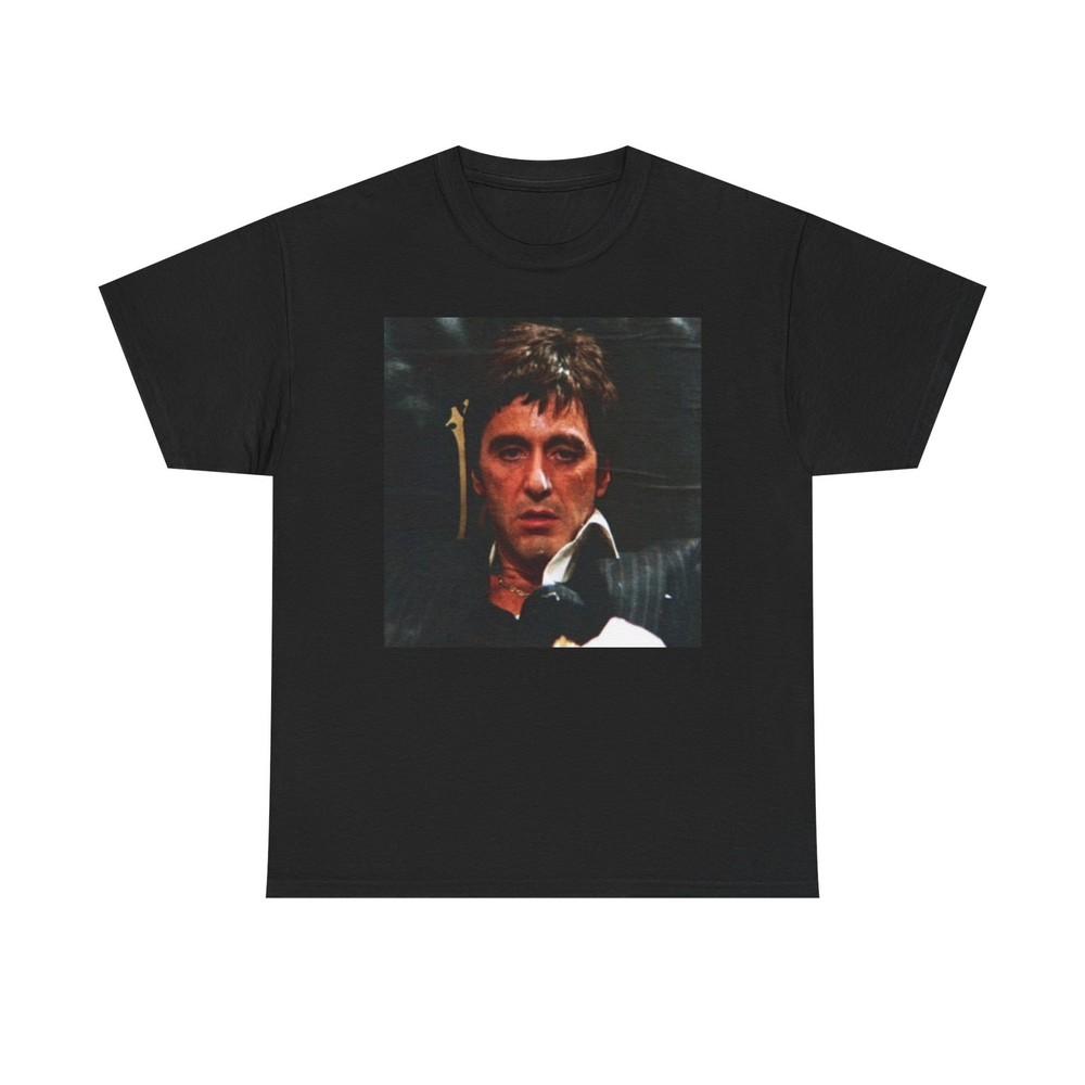 Графическая футболка Scarface Тони Монтана Майами Унисекс Хлопковая футболка Унисекс