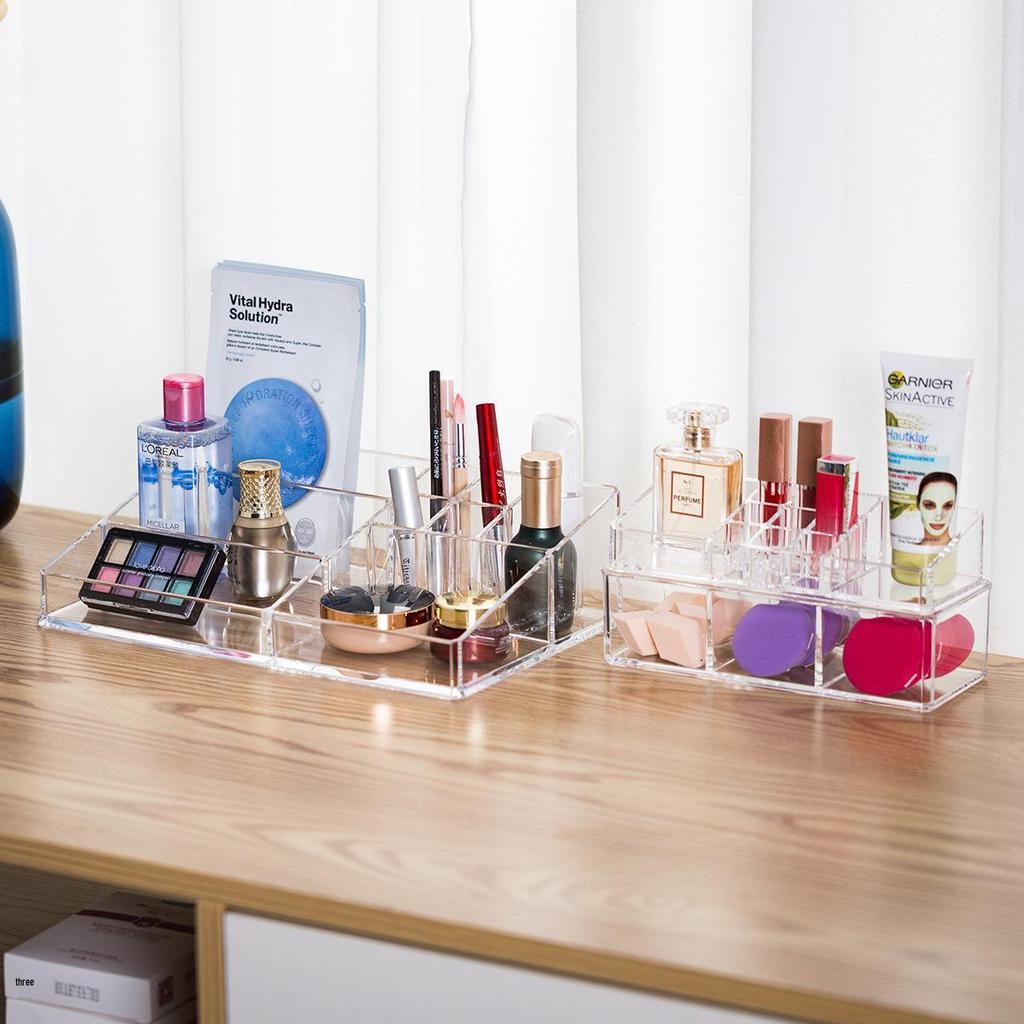 Luxury Large-Capacity Cosmetic Organizer for Lipstick & Skincare with Multi-Functional Compartments