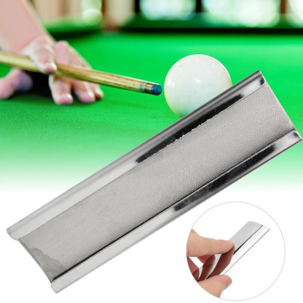 Scuffing Surface Cue Tip Shaper Metal Body Pool Cue Repair Tool  Pool Cue Maintenance
