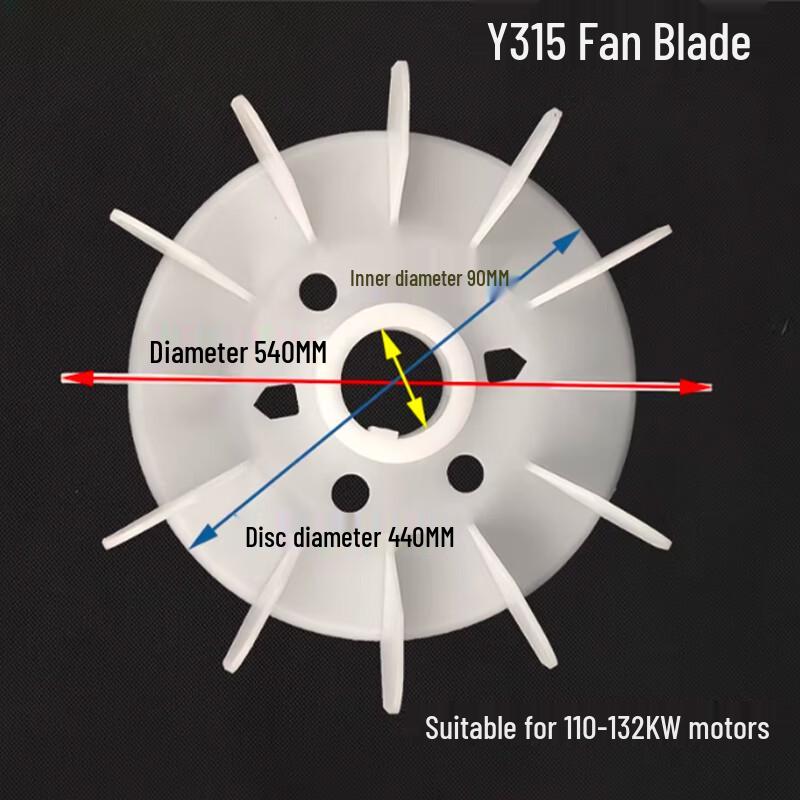 PLEG Y-Series Three-Phase Motor Fan Blade