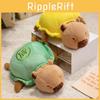 Shaped Turtle Creative Capybara Cartoon Detachable Plush Toy Pillow For Gift