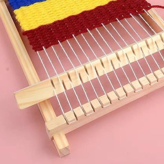 1 Набор ткацкий станок Мульти-ремесло Легко использовать Легкий DIY Ручное вязание Ткацкий станок для начинающих
