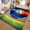 Football Pictures Rug Cartoon Football Living Room Decoration S Bed Non-slip Carpet Home Entrance Door Mat Kids