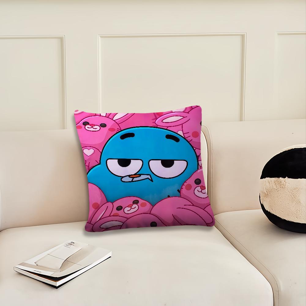 Удивительный Мультяшный Мир G-gumball Наволочка Подушка Декор Комната Дом Диван Гостиная Офис Авто Нордическая Простота