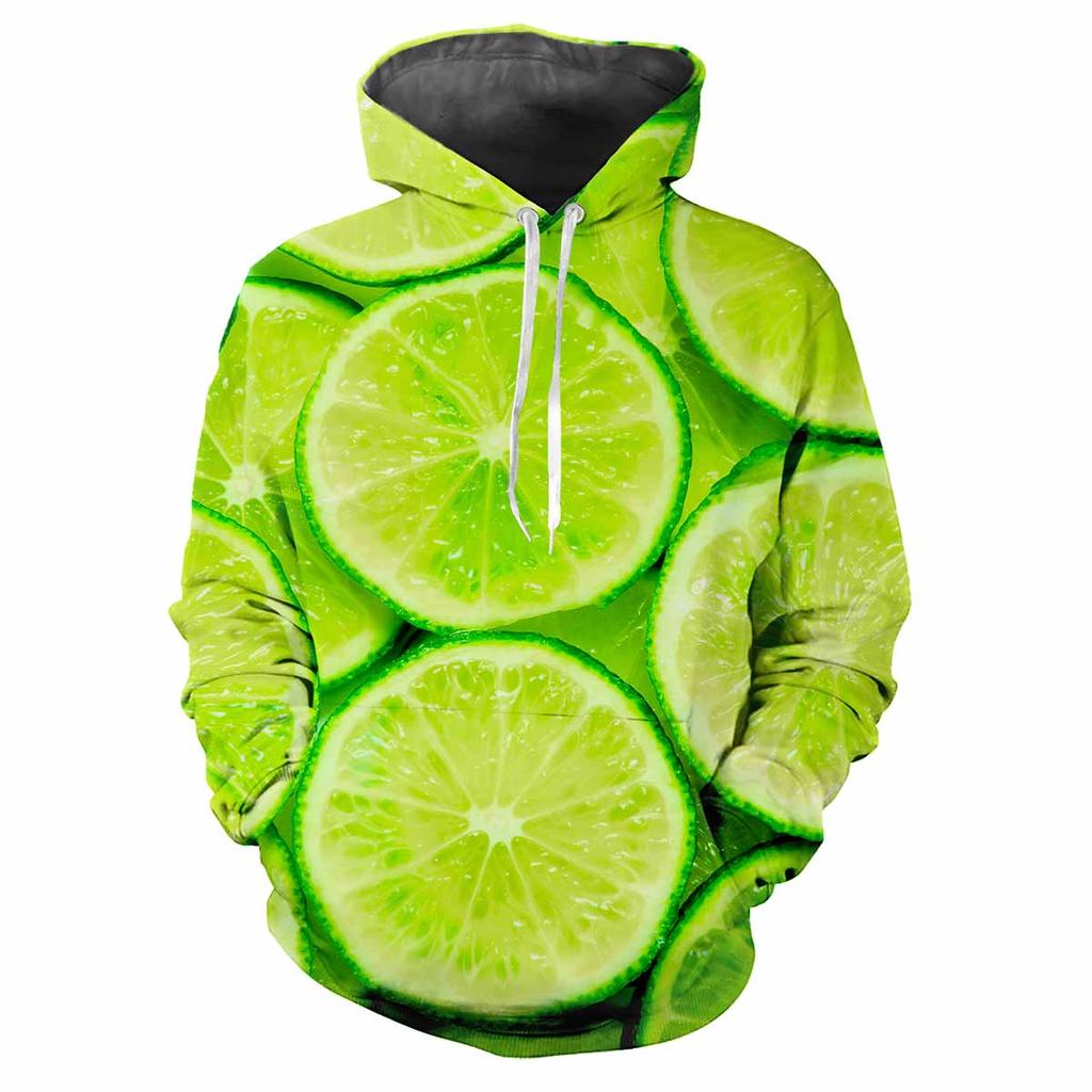 Autumn Fruit Vegetable 3D Print Hoodies Men Women Fashion Casual Sweatshirts Oversized Hoodie Pullovers Tracksuit Clothing