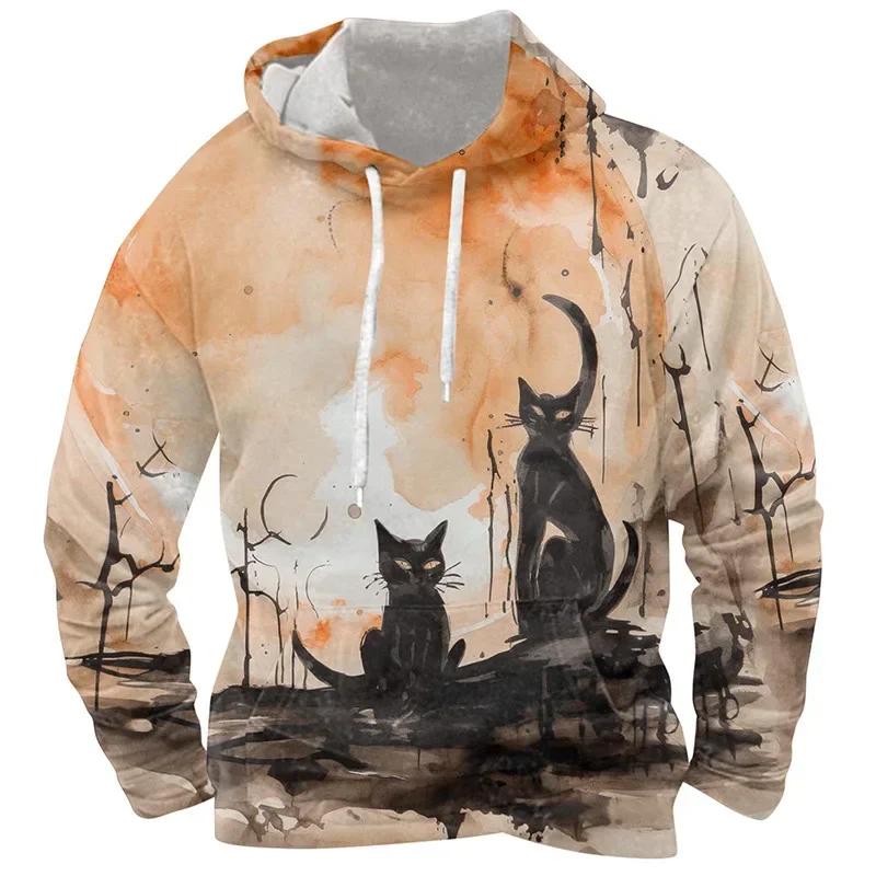 Новая Свободная толстовка с капюшоном Explosive Halloween Skull с 3D-принтом для мужчин и женщин, модный хип-хоп-джемпер с длинными рукавами