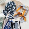 New Scarves Silk Scarves Women'S Spring And Autumn Season Long Decorative Professional Scarves Summer Thin Styles Paired With Shirts Stylish