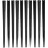 Chopsticks, 23cm, Set of 10, Black, Dishwasher Safe, SPS Resin, Commercial Use, Made In Japan