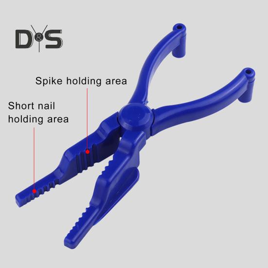 Плоскогубцы для гвоздей с несколькими канавками Безопасные плоскогубцы для молотка Эргономичная ручка Многофункциональные зажимы для молотка Держатели гвоздей